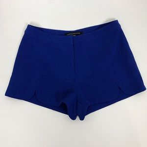 Foreign Exchange Scallop Blue Shorts